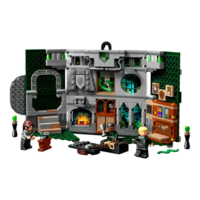Lego Harry Potter Bandeira da Casa de Slytherin™ (76410) - Sumtek