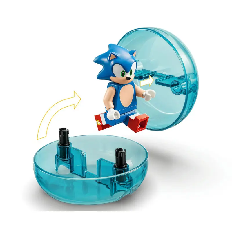 LEGO Sonic the Hedgehog Desafio da Esfera de Velocidade do Sonic - 76990 -  Sumtek