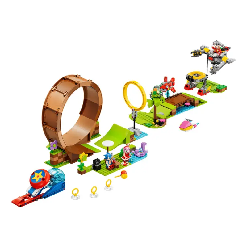LEGO Sonic The Hedgehog 76994 - Desafio do Loop na Colina Verde de Sonic -  LEGO - Compra na