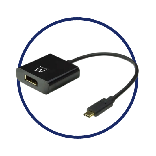 Cabos USB-C - DisplayPort