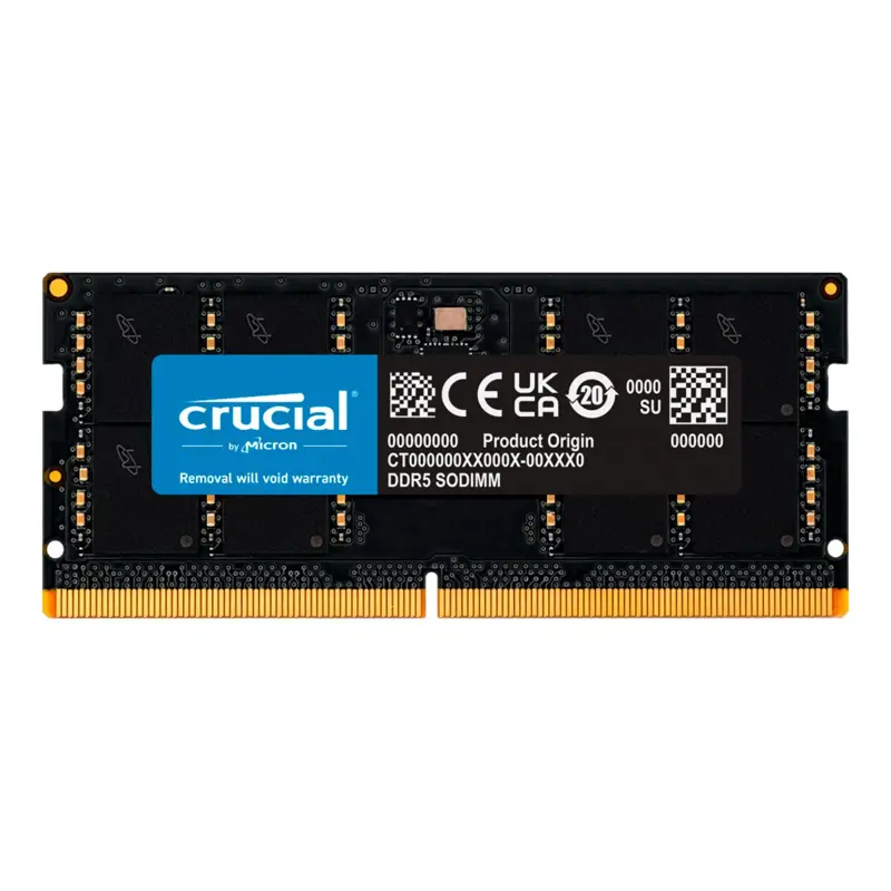 Memória RAM Crucial SO-DIMM 32GB (1x32GB) DDR5-4800MHz