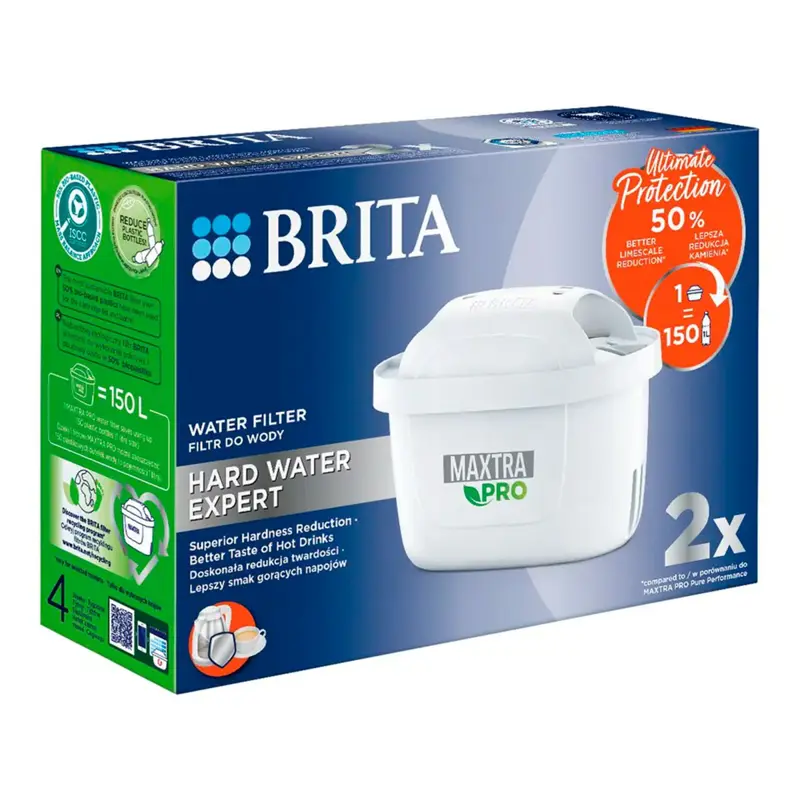 Filtro Brita Maxtra Pro Hard Water Expert 2 Unidades