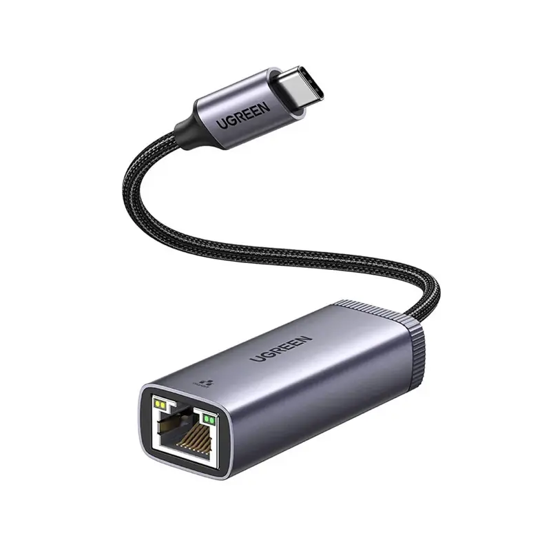 Adaptador Ugreen USB-C para RJ45 2.5Gbps Cinzento