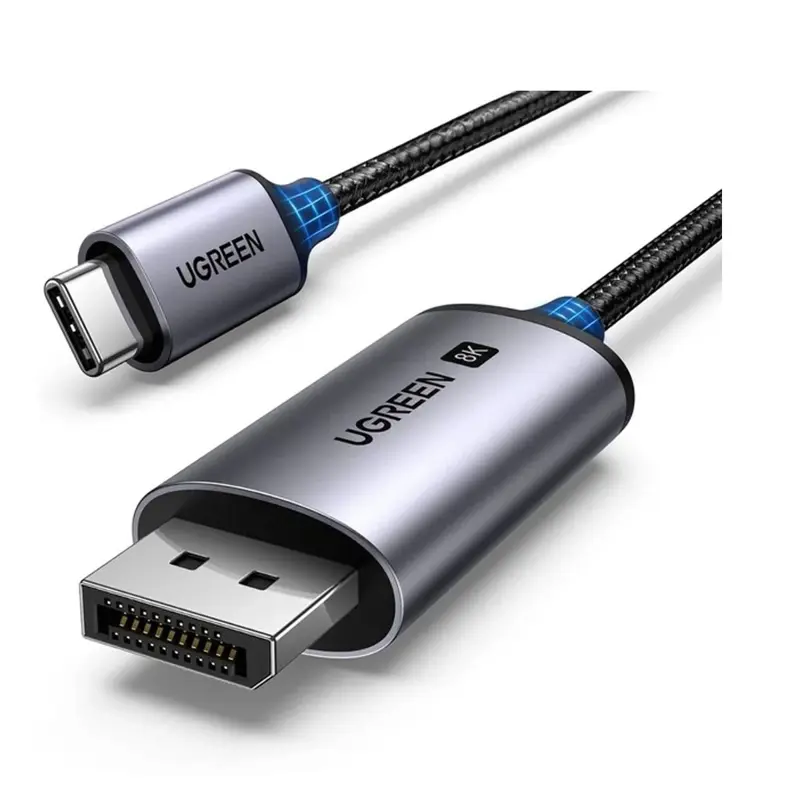 Cabo USB-C para DisplayPort Ugreen CM556 1m Preto